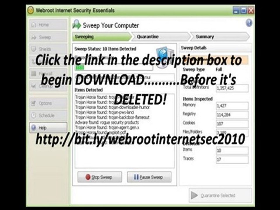 FREE Webroot Internet Security 2010 Download ?!?!