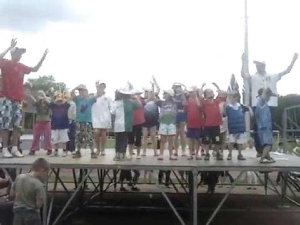 danse du centre culturelle et social de lievin juillet 2010