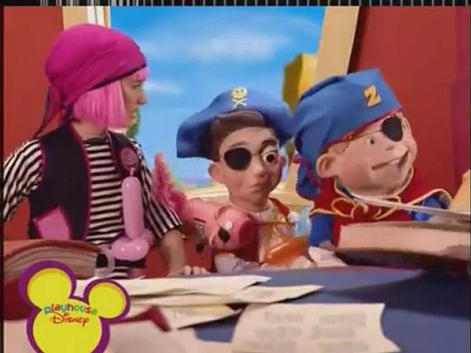 LazyTown - Historia del Pirata Robbie-Retos (1ª Temporada)
