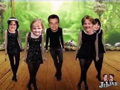 Boris et ses 3 soeurs sa Niece dansant une danse irlandaise