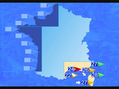 Météo des plages 24 juillet 2010