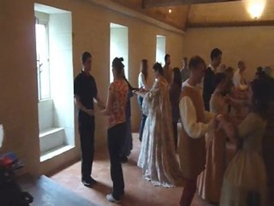 Stage de danse baroque , avant le Bal des Siècles