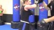 Syosset Martial Arts Kickboxing Pad Drills