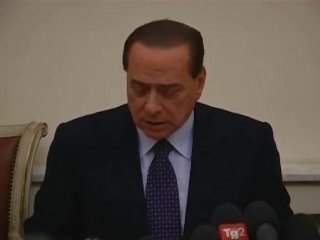 Berlusconi: "Viene meno la fiducia per Fini"