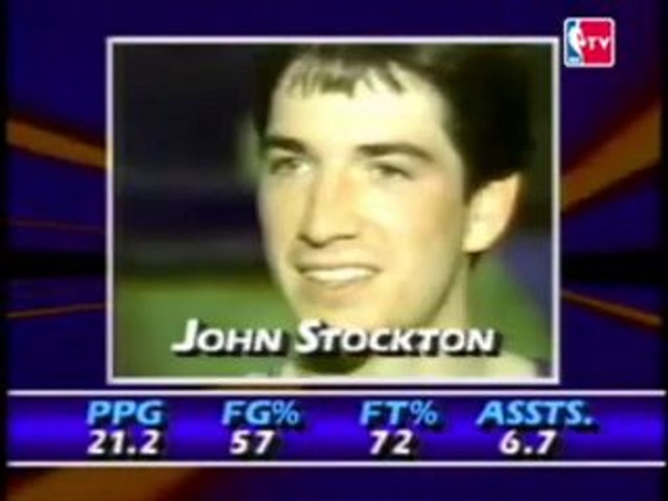 NBA Draft 1984 - John Stockton (Pick NO.16)