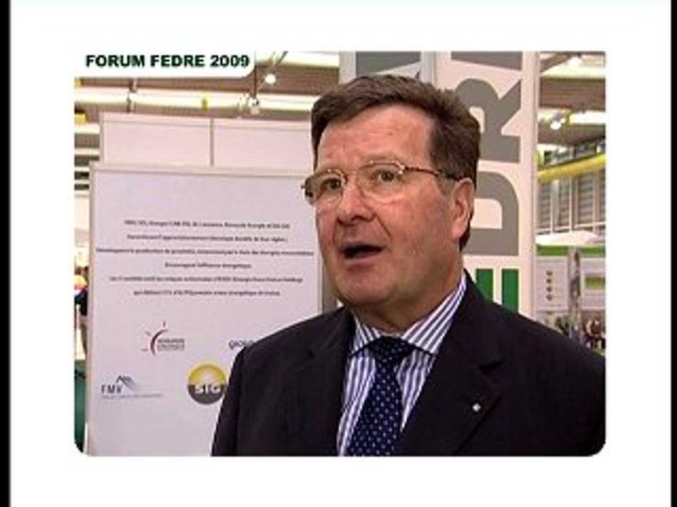 Forum FEDRE 2009 : Jean Pralong, FMV