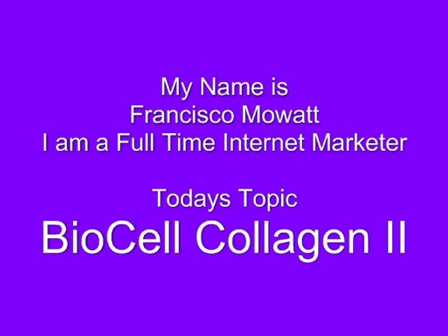 Collagen II vs BioCell Collagen II.…..Is there a difference?