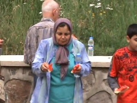 Sarıkamış Yolunda Karpuz Molası