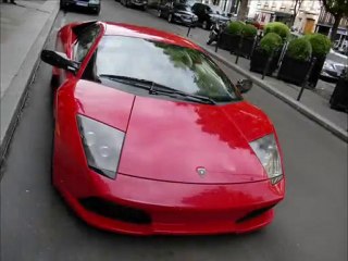 Lamborghini LP640 couleur framboise