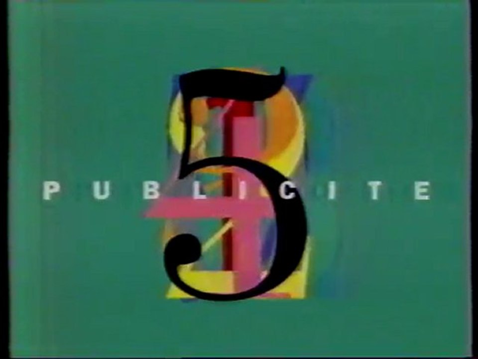 Page De Publicité  1992 LA CINQ