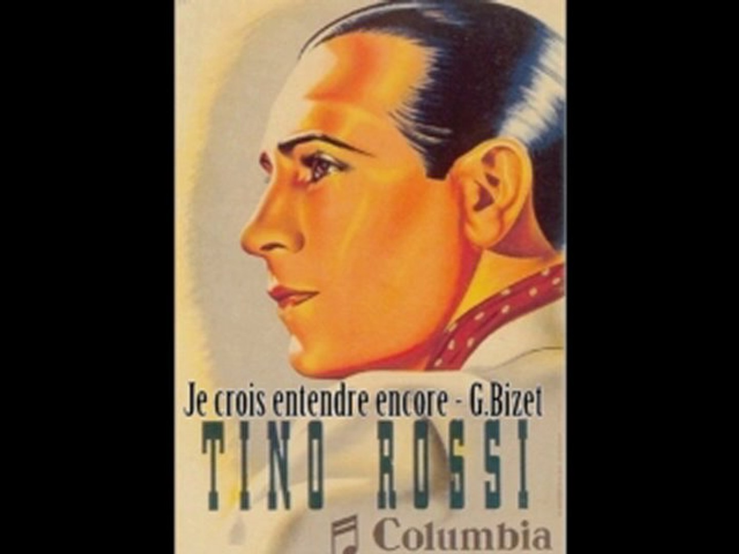 ⁣Tino Rossi - Je crois entendre encore / G. Bizet - 1934