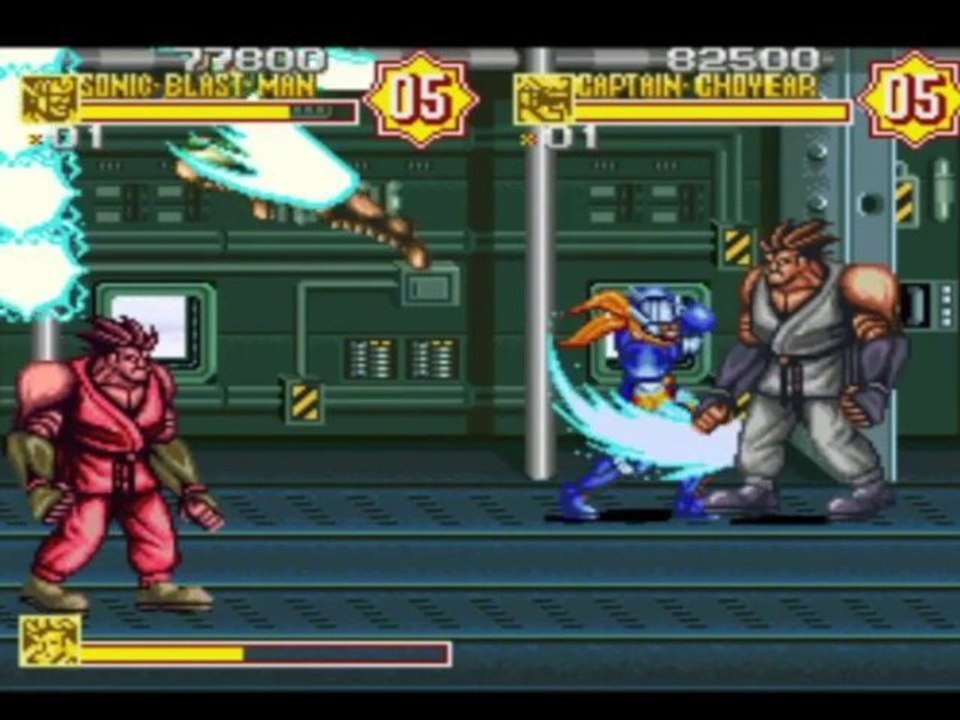 Sonic Blast Man II sur Super Nes par xghosts et Christophe