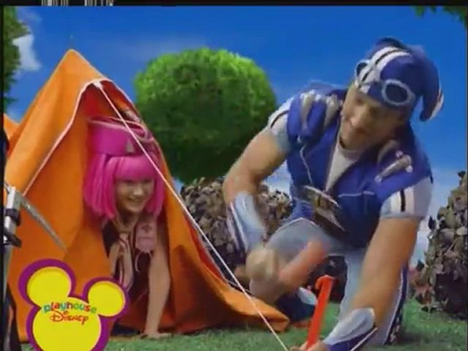 LazyTown - Sportacus y Stephanie de Acampada (1ª Temporada)