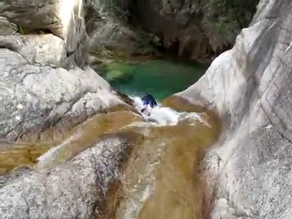 canyoning toboggan 1