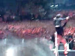 M au Zénith de Clermont, vue de la scène