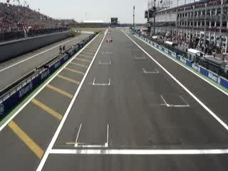 DEPART DU GP DE FRANCE F1 2006