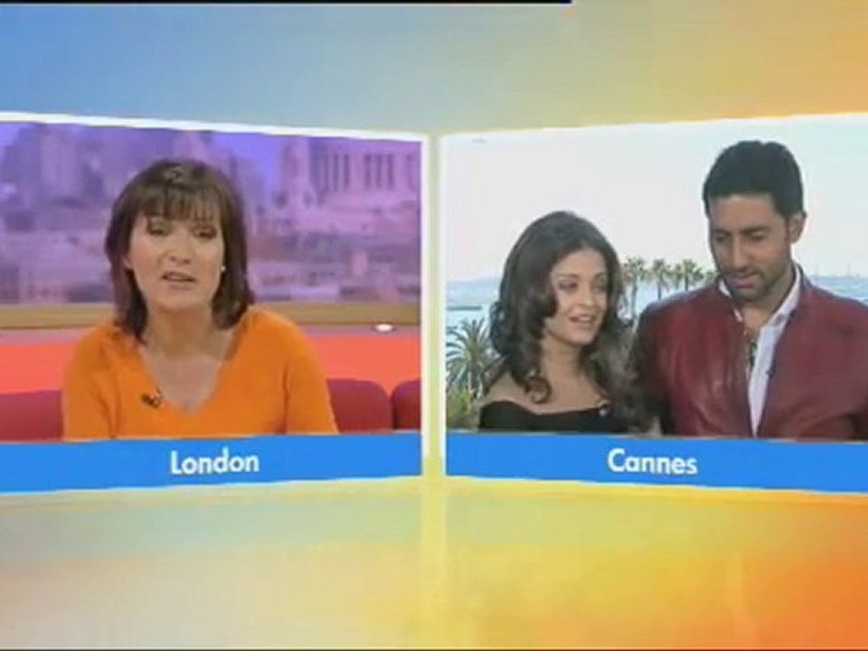 Aishwarya Rai and Abhishek Bachchan GMTV Interview 2010