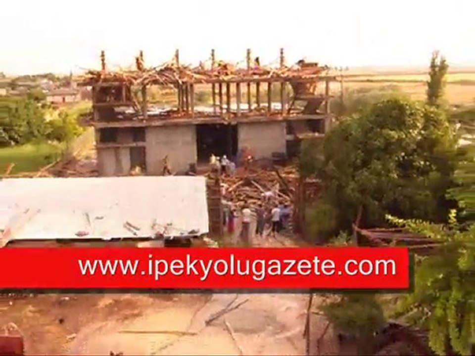 Nusaybin Duruca Beldesi'nde Fırtına www.ipekyolugazete.com
