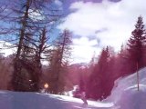 snowboarding is extremely cool - wave