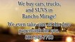 Where to sell your used car in Rancho Mirage