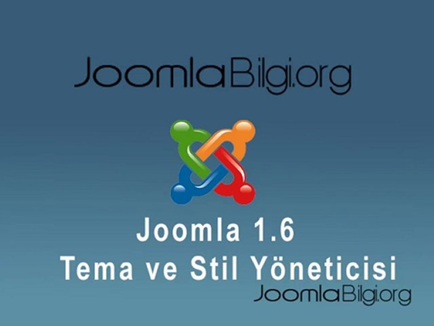 ⁣Joomla 1.6 Tema ve Stil Yönetimi