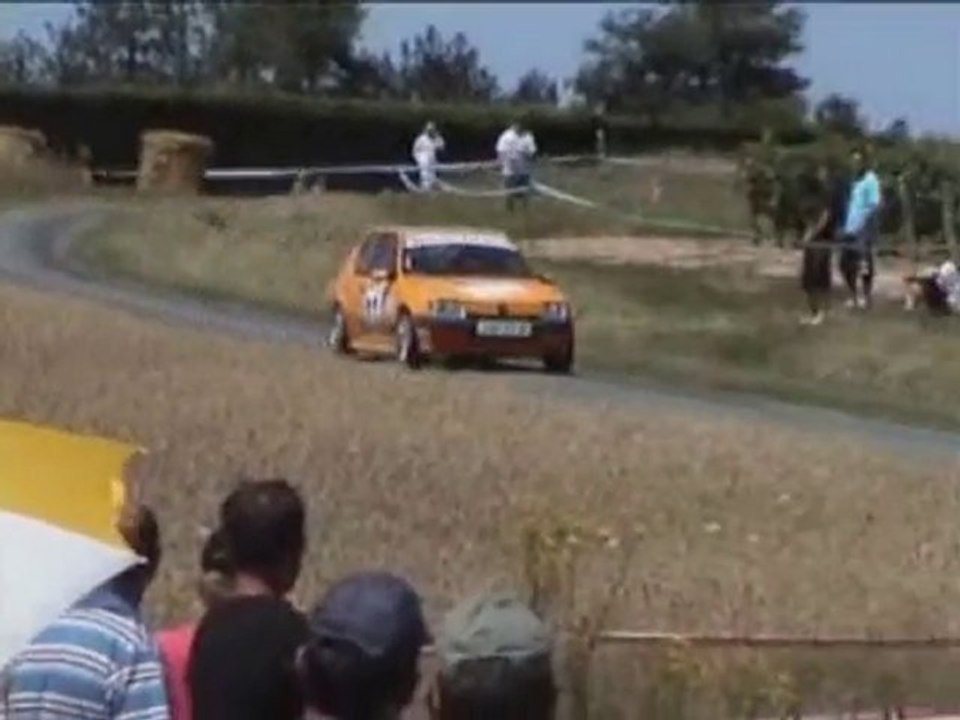 KISUMU RACING rallye autocourse blere 2010 es3 en spectateur