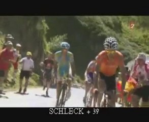 Schleck vs Contador