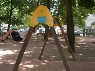 moi qui fait de la balancoire