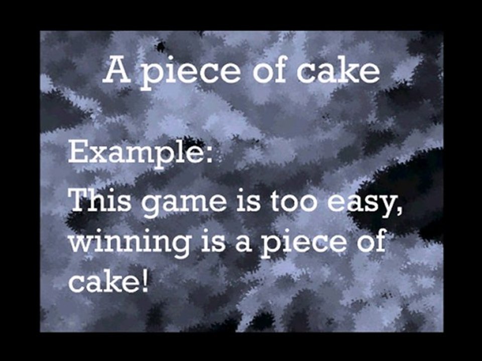 每日一句學英文- A piece of cake