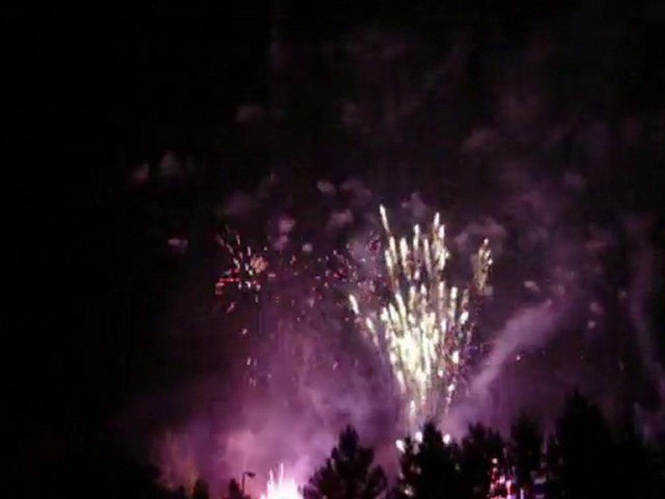 Feu D'artifice 2010 Bellignat (01) Part 02