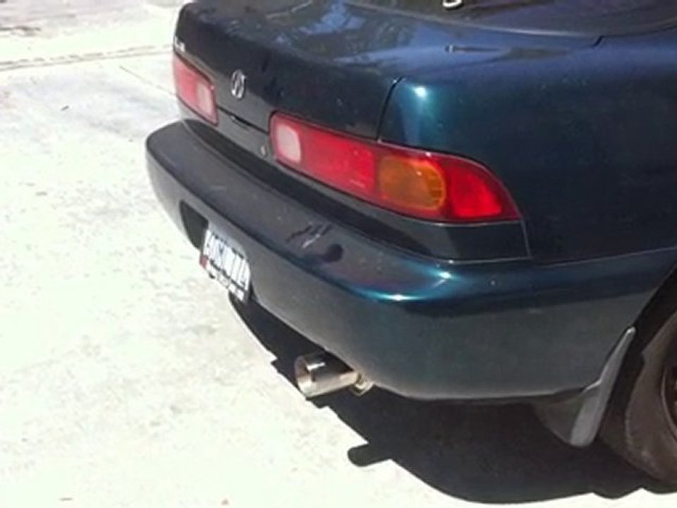 Top Fuel Catback Exhaust for Acura Integra
