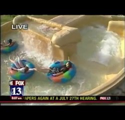 Cherry Hill Water Park Utah, Big Budah at the River Run!