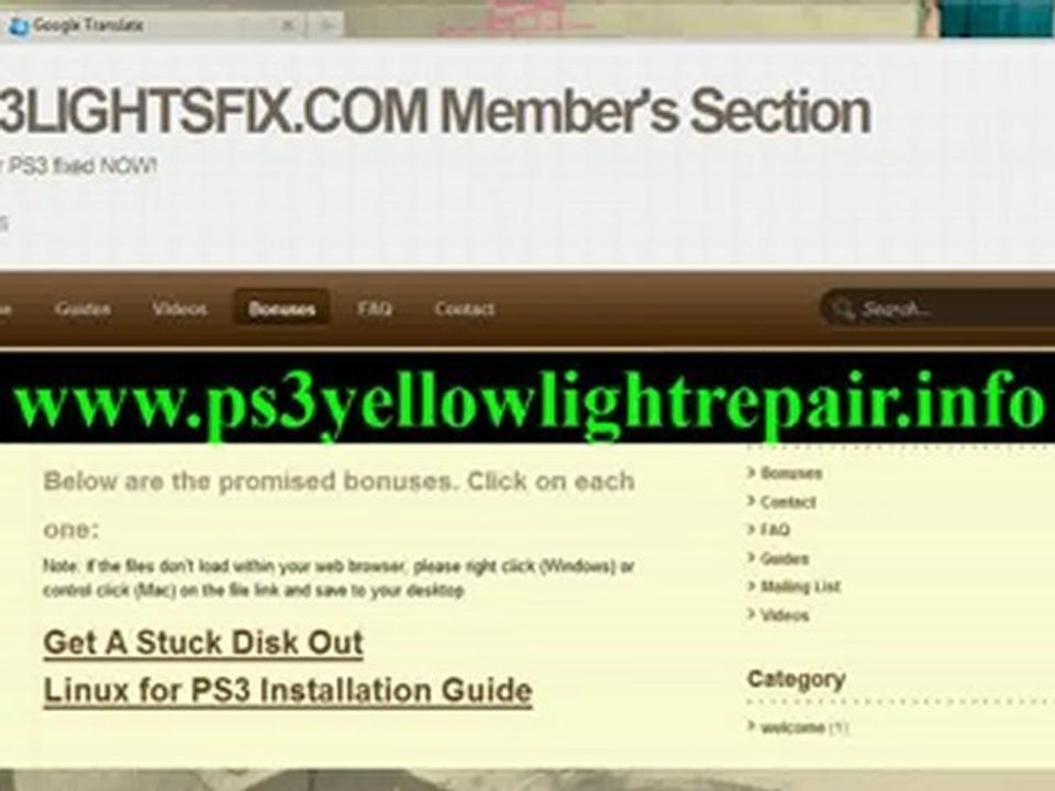 fix your ps3 yellow/red light within 1 HOUR!!