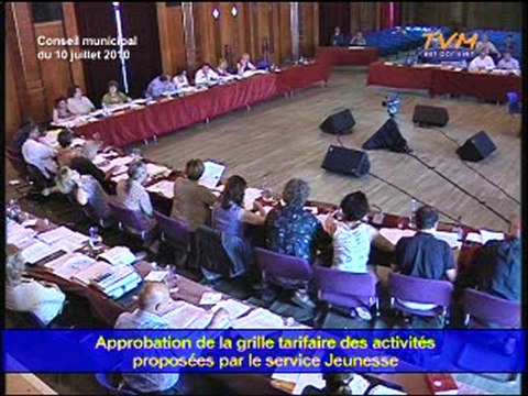 CONSEIL MUNICIPAL MONTREUIL (10/07/2010) - Points 57 & 61