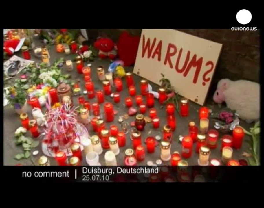 Mourning in Duisburg - no comment