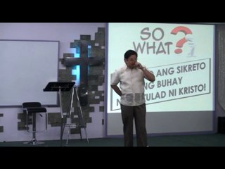 SW 072510 Jesus Our Example Part 1