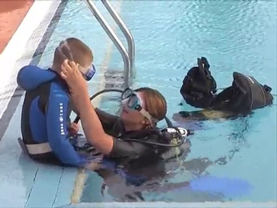 Plongée bapteme piscine camping calagogo saint cyprien