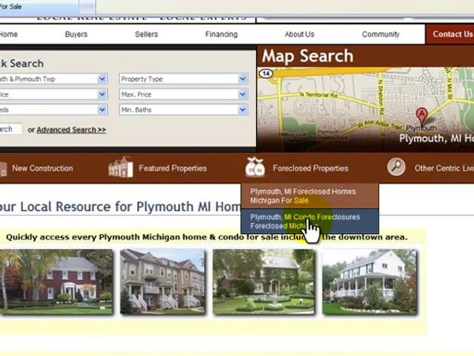 Plymouth MI Condo Foreclosure