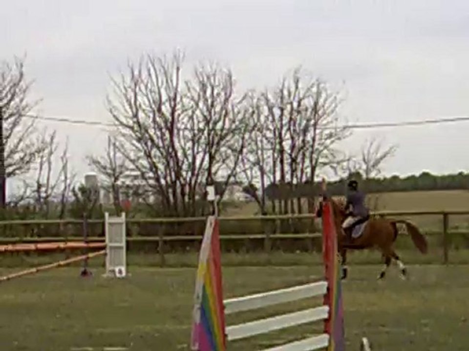 Gamine et Gaëlle CSO du CCE chalons Juillet 2010