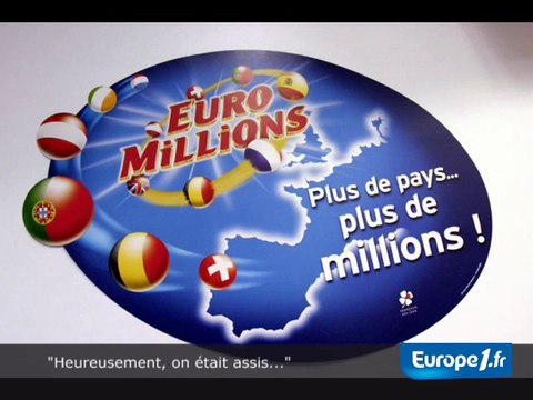 Heureusement, on était assis