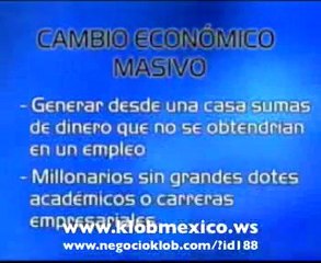 Negocio Klob México, Vivir sin riesgos