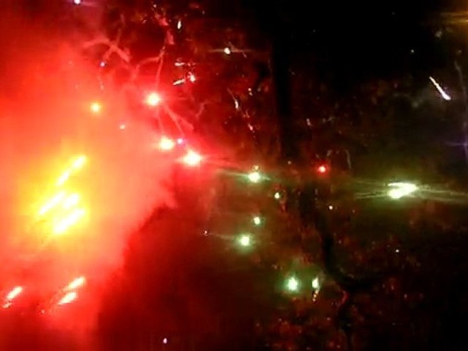 feu d'artifice à peruwelz juillet 2010