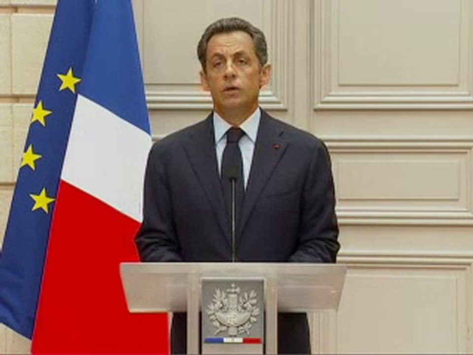 Discours président sur l'otage Michel Germaneau