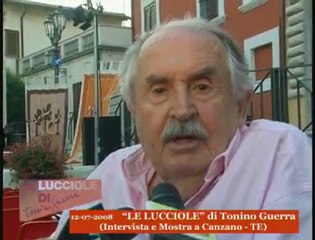 141 - Tonino Guerra a Canzano: intervista e Mostra