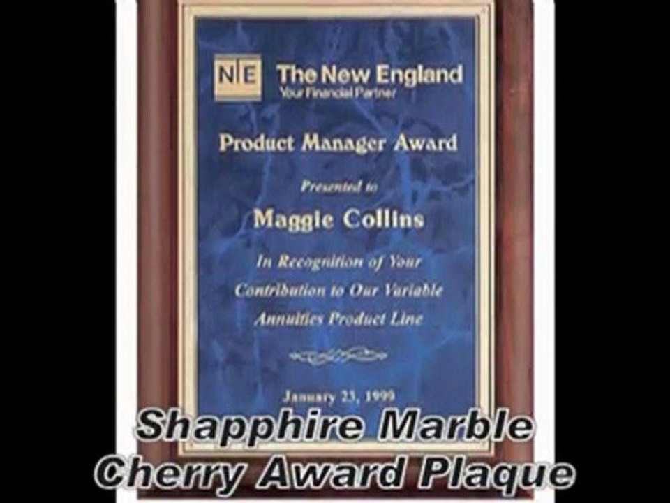 Award Plaques, Engraved Plaques & Custom Plaques