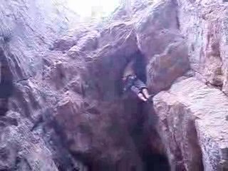 la 6b+ de Michel saffres juillet 2010