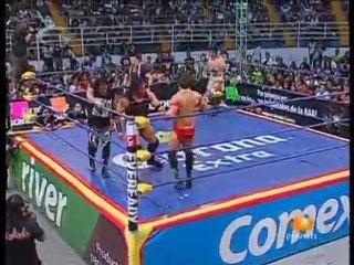 Tiger, Lider, Nicho vs Alex, Chessman, Super Crazy