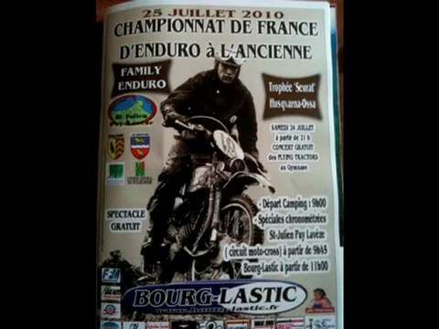 Enduro CF des anciennes à Bourg Lastic