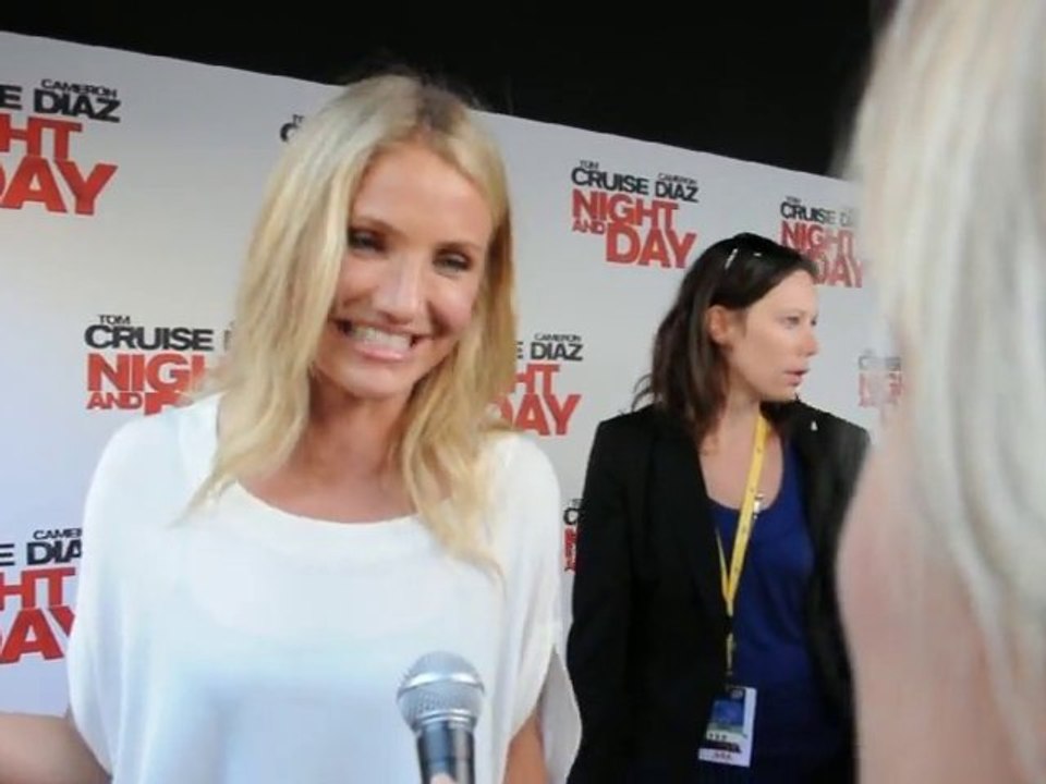 Tapis Rouge de Night and Day avec Cameron Diaz à Bordeaux