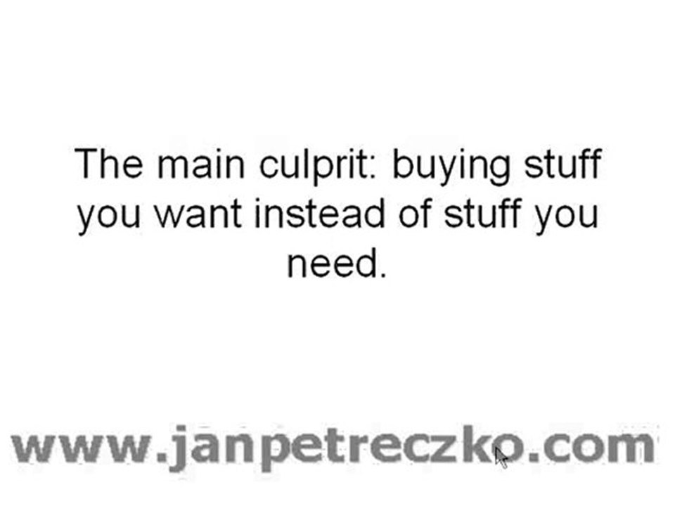 Get Out of Debt In Two Simple Steps